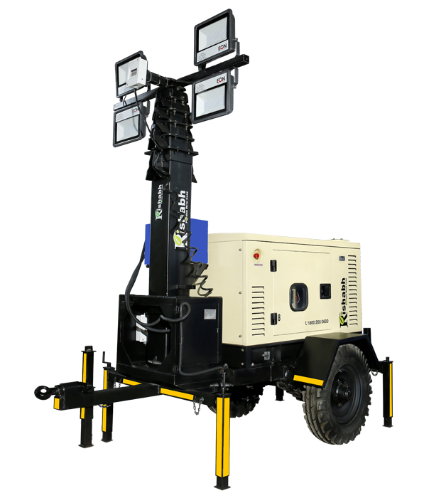 mobile tower genset